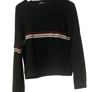 No Name Brand Black Rainbow Sweatshirt Girls Size 22